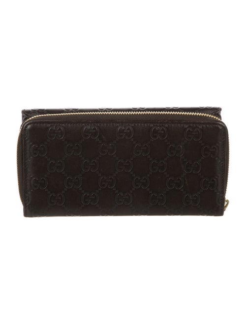 Gucci GG Signature Embossed Leather Continental Wallet