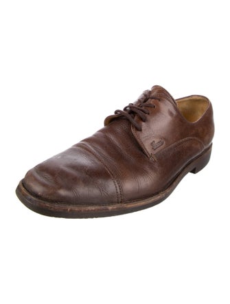 Gucci Leather Derby Shoes
