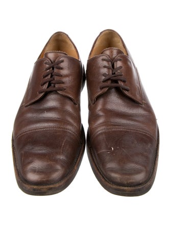 Gucci Leather Derby Shoes
