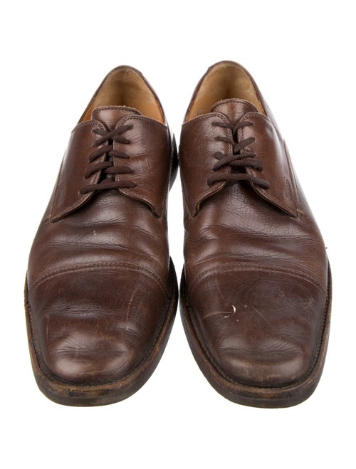 Gucci Leather Derby Shoes