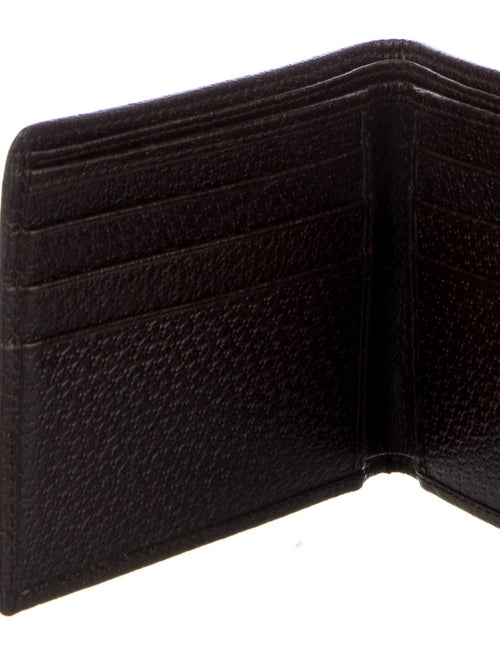 Gucci 496630 GG Canvas Bifold Wallet