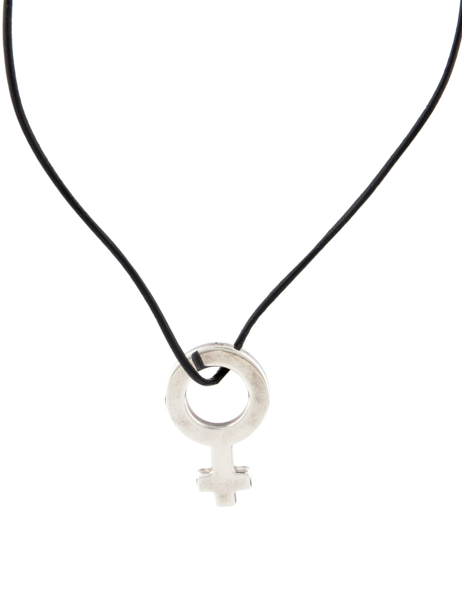 Gucci Female Gender Symbol Pendant Necklace