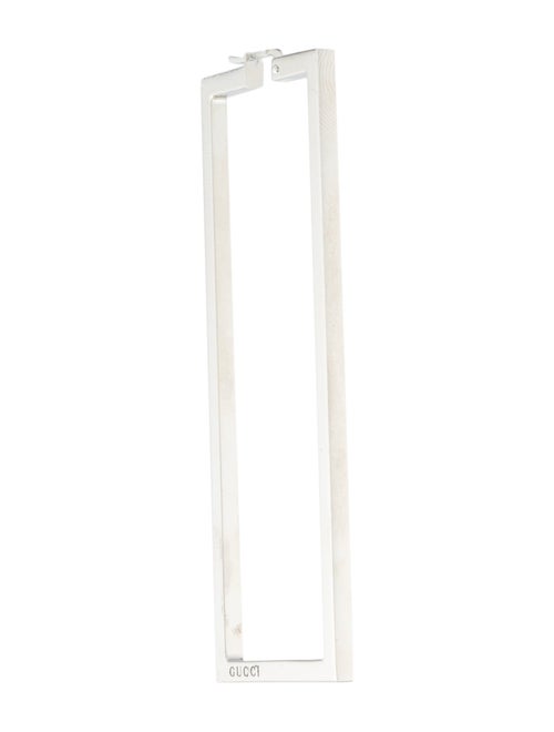 Gucci Large Rectangular Single Hoop Earring