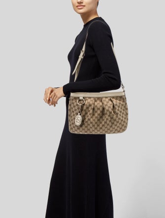 Gucci GG Canvas Sukey Shoulder Bag