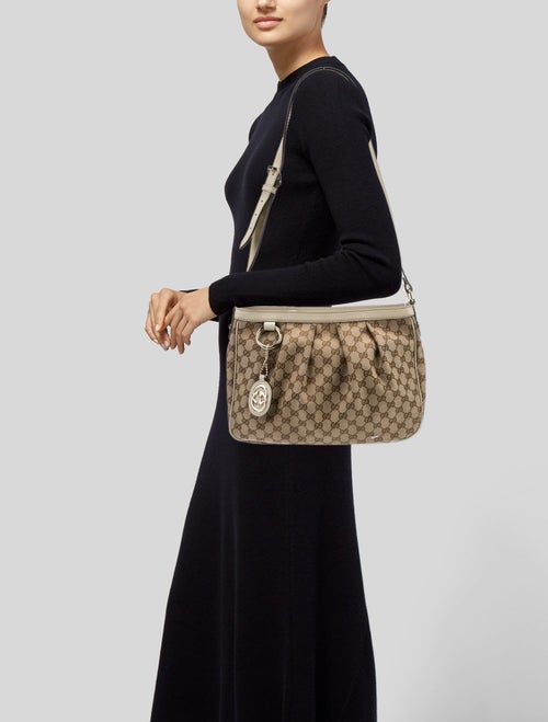 Gucci GG Canvas Sukey Shoulder Bag