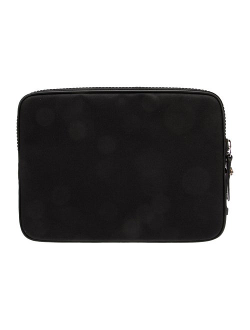 Gucci Embroidered Canvas Clutch Bag