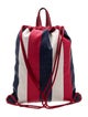 Gucci Logo Drawstring Canvas Backpack