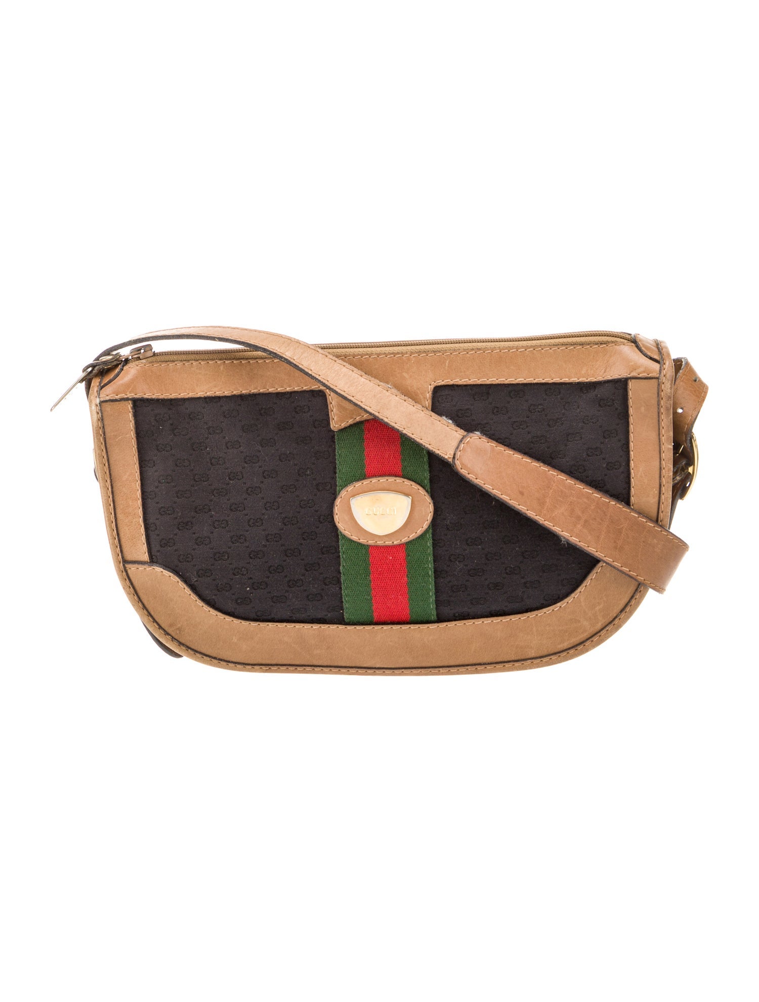 Gucci Micro GG Web Shoulder Bag