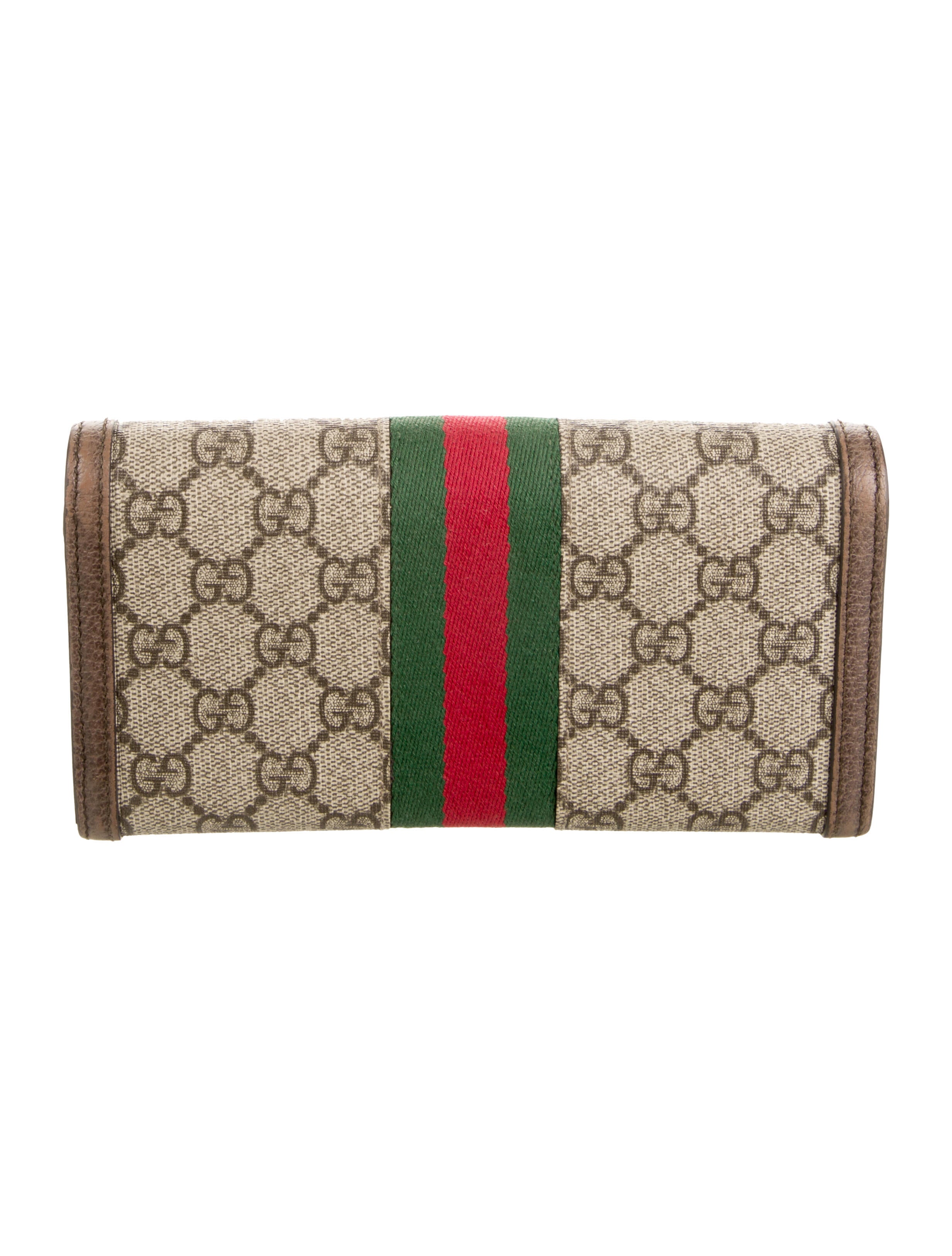 Gucci Ophidia GG Supreme Continental Wallet