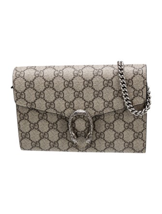 Gucci GG Supreme Dionysus Chain Wallet