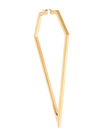 Gucci Hoop Large Triangle Single Earring