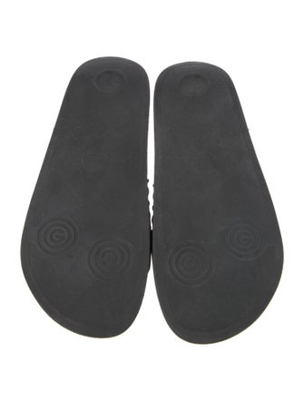 Gucci Double G Logo Rubber Slides