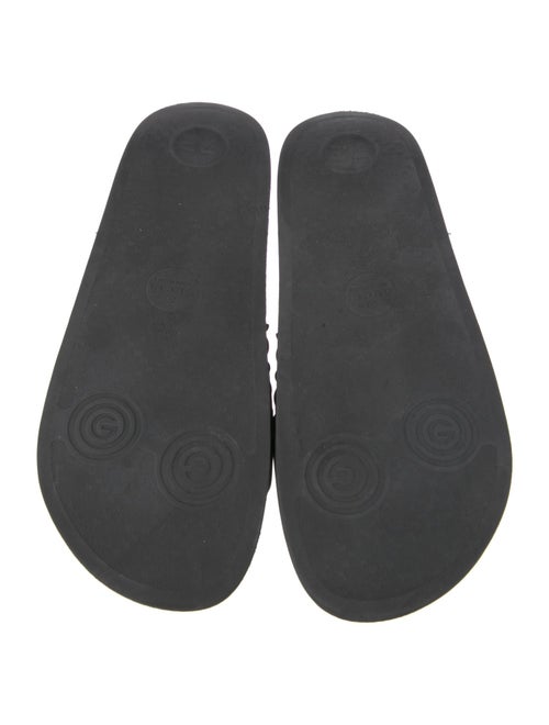 Gucci Double G Logo Rubber Slides