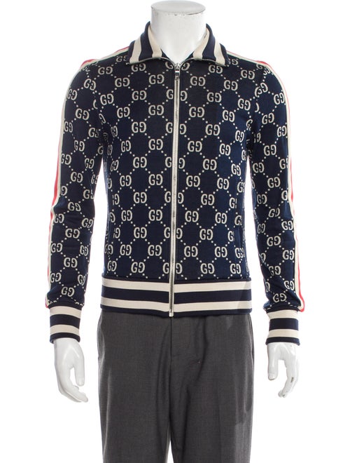 Gucci Paisley Print Long Sleeve Button-Up Top