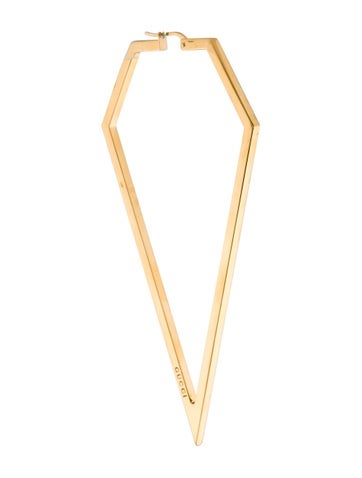Gucci Hoop Large Triangle Single Earring