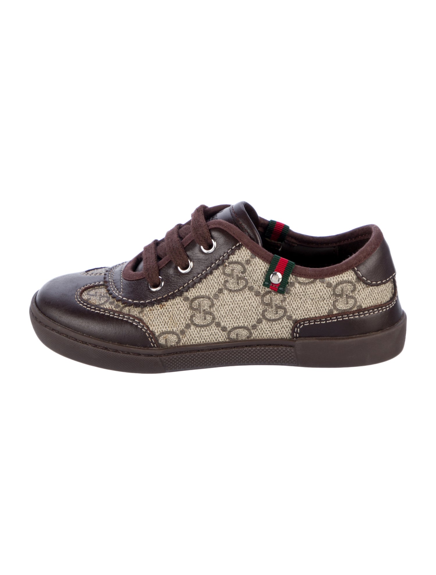 Gucci Kid's Boy's Low Top Sneakers