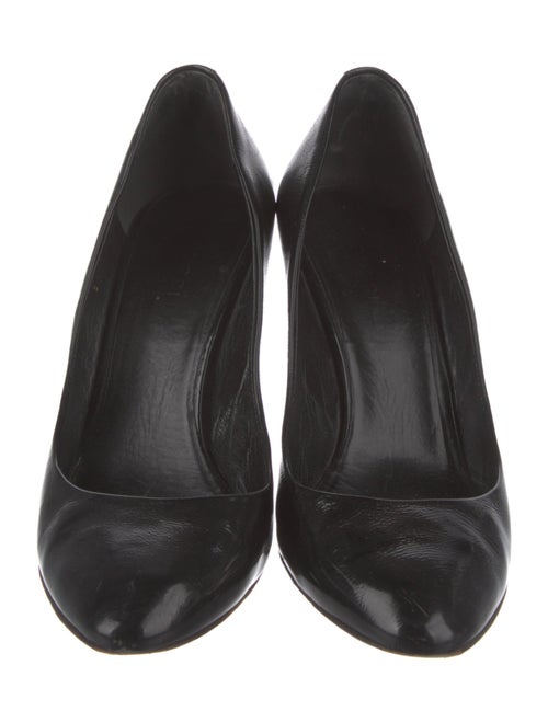 Gucci Hasler Horsebit Accent Leather Pumps