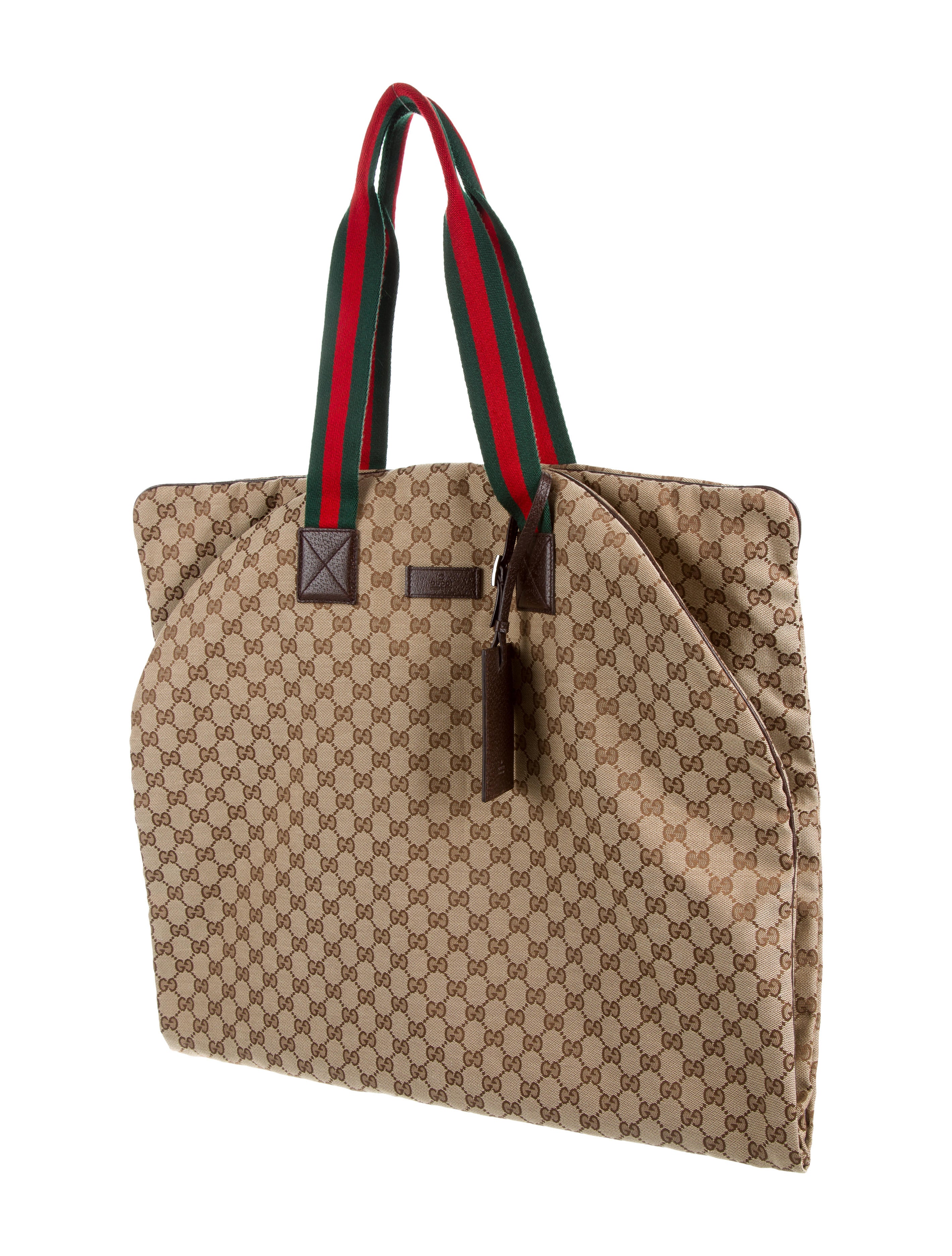 Gucci GG Canvas Garment Cover Neutrals Garment Covers, Bags