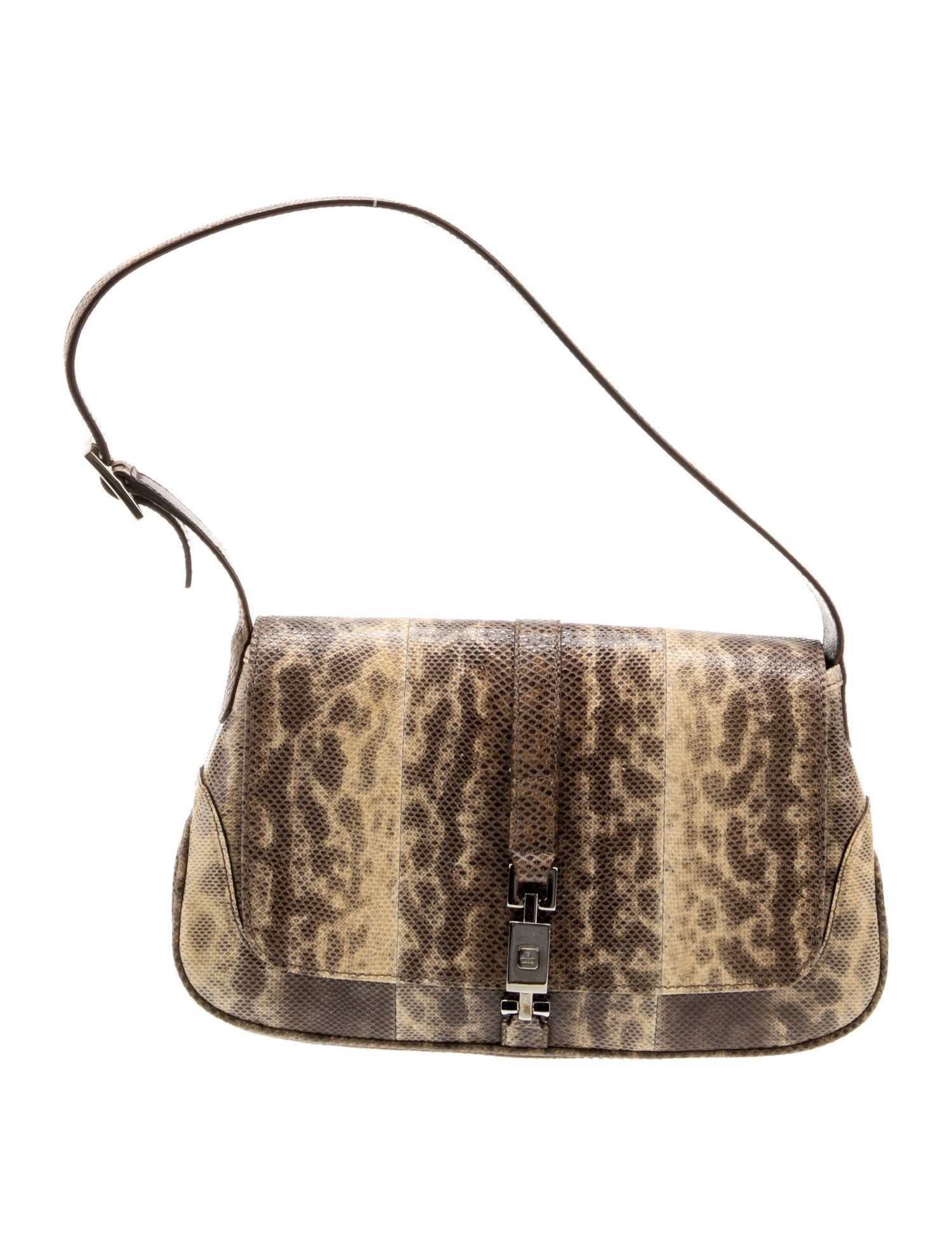 Gucci Piston Lock Jackie Vintage Neutrals Shoulder Bags, Handbags GUC1600542 The RealReal