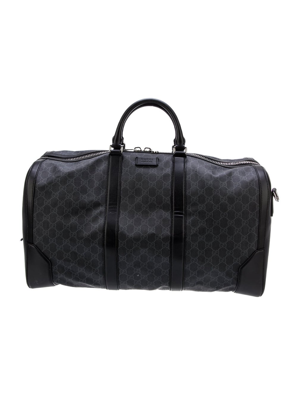 Gucci GG Supreme Large Carry On Duffle Bag Black CarryOns, Luggage