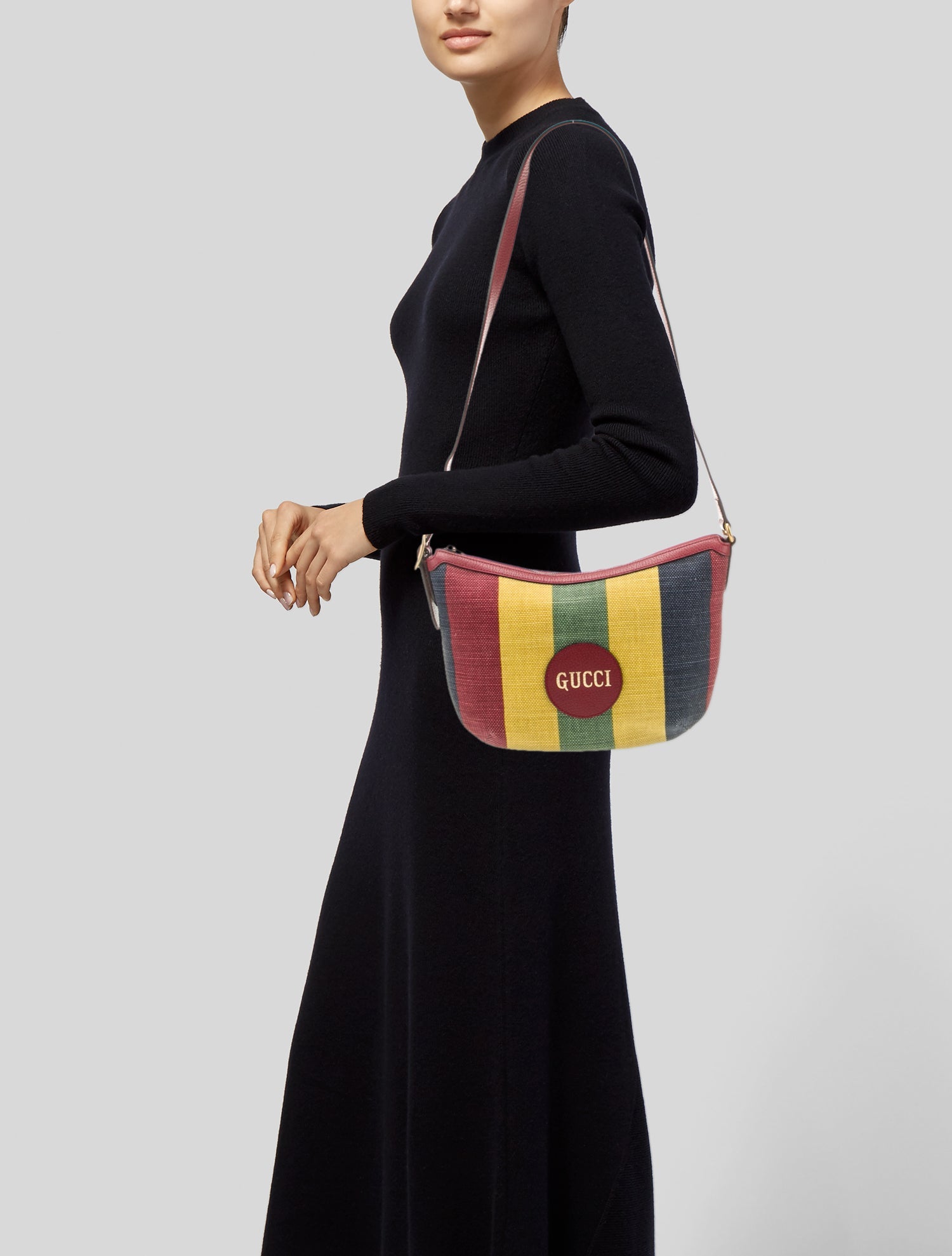 Gucci Canvas Half Moon