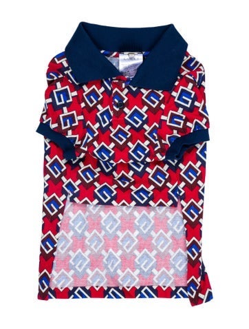 Gucci Pet Accessories Isometric G Polo Shirt