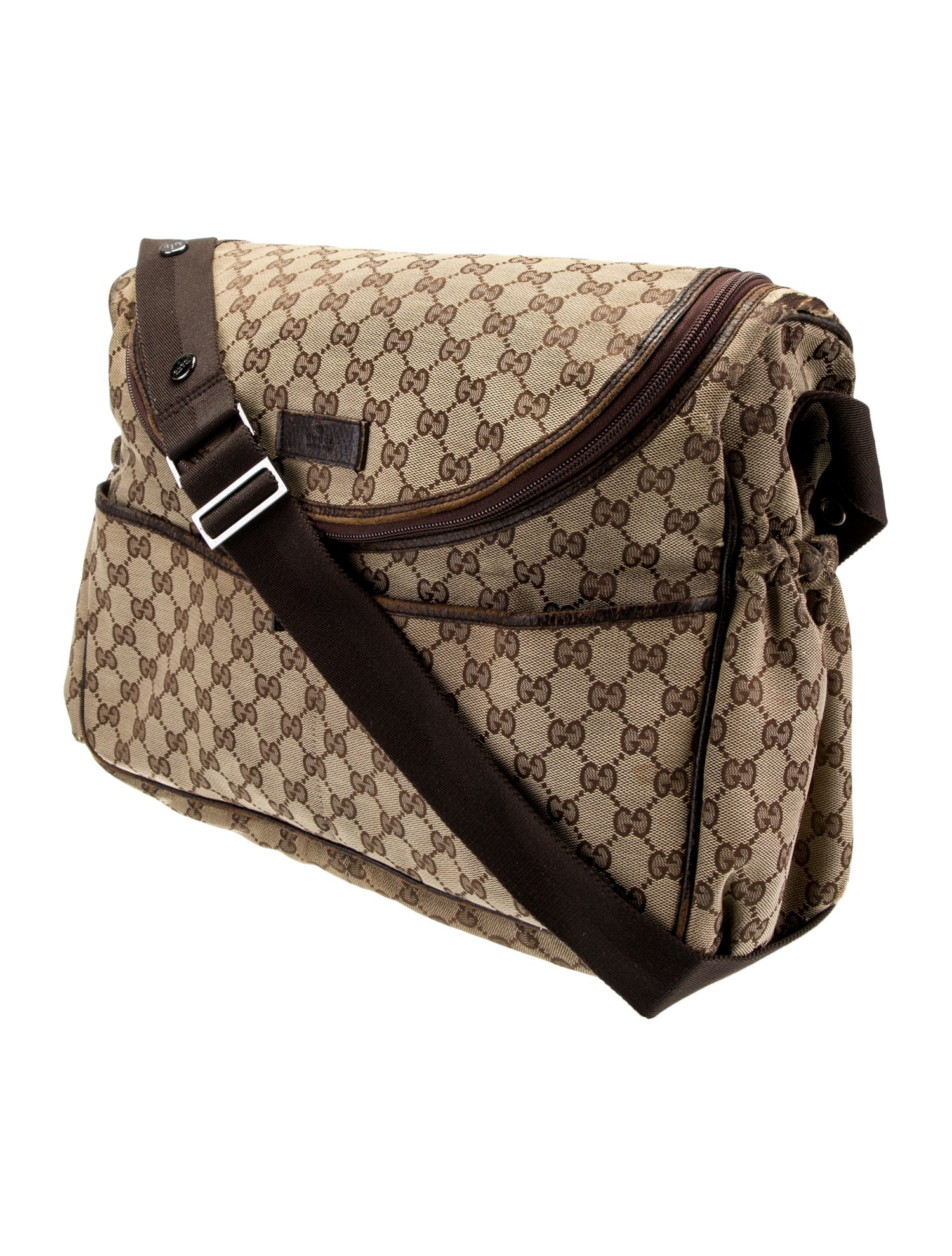 Gucci Large GG Canvas Diaper Bag