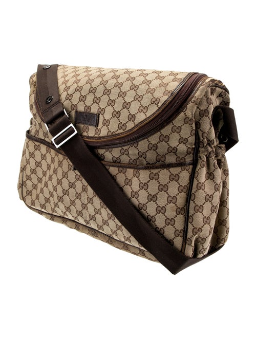 Gucci Large GG Canvas Diaper Bag