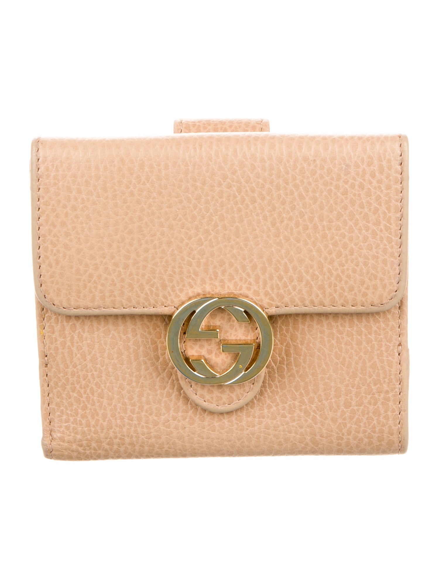 Gucci Leather Compact Wallet