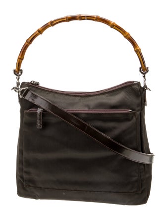 Gucci Nylon Top Handle Bag