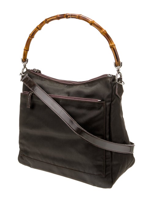 Gucci Nylon Top Handle Bag