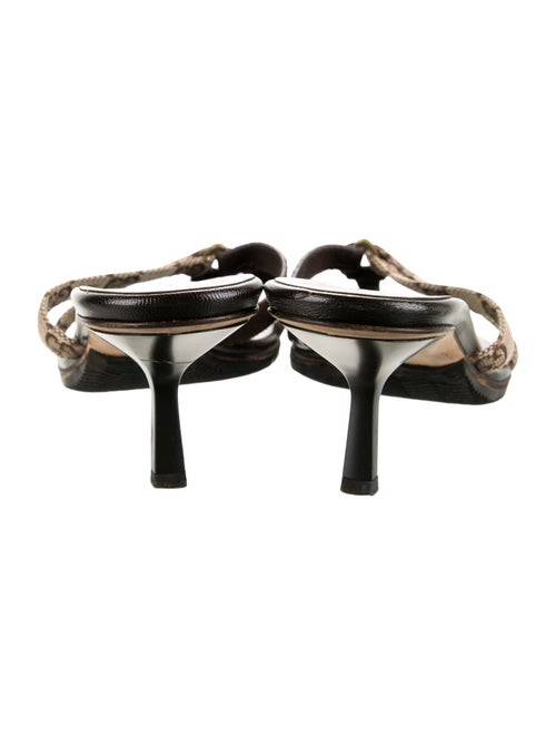 Gucci Canvas Patterned Slides