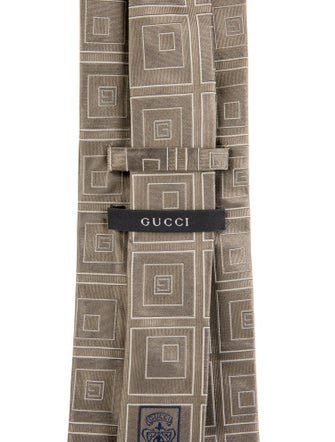 Gucci Silk Patterned Tie