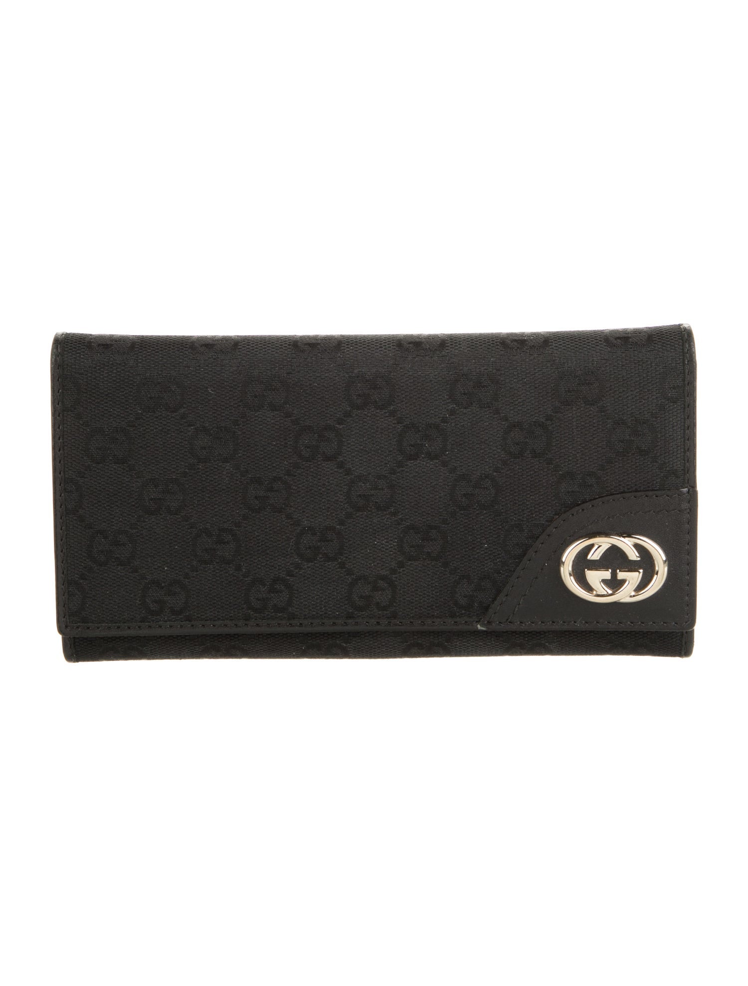 Gucci Canvas Printed Bifold Wallet