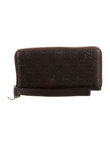 Gucci Wallets Leather Printed Continental Wallet
