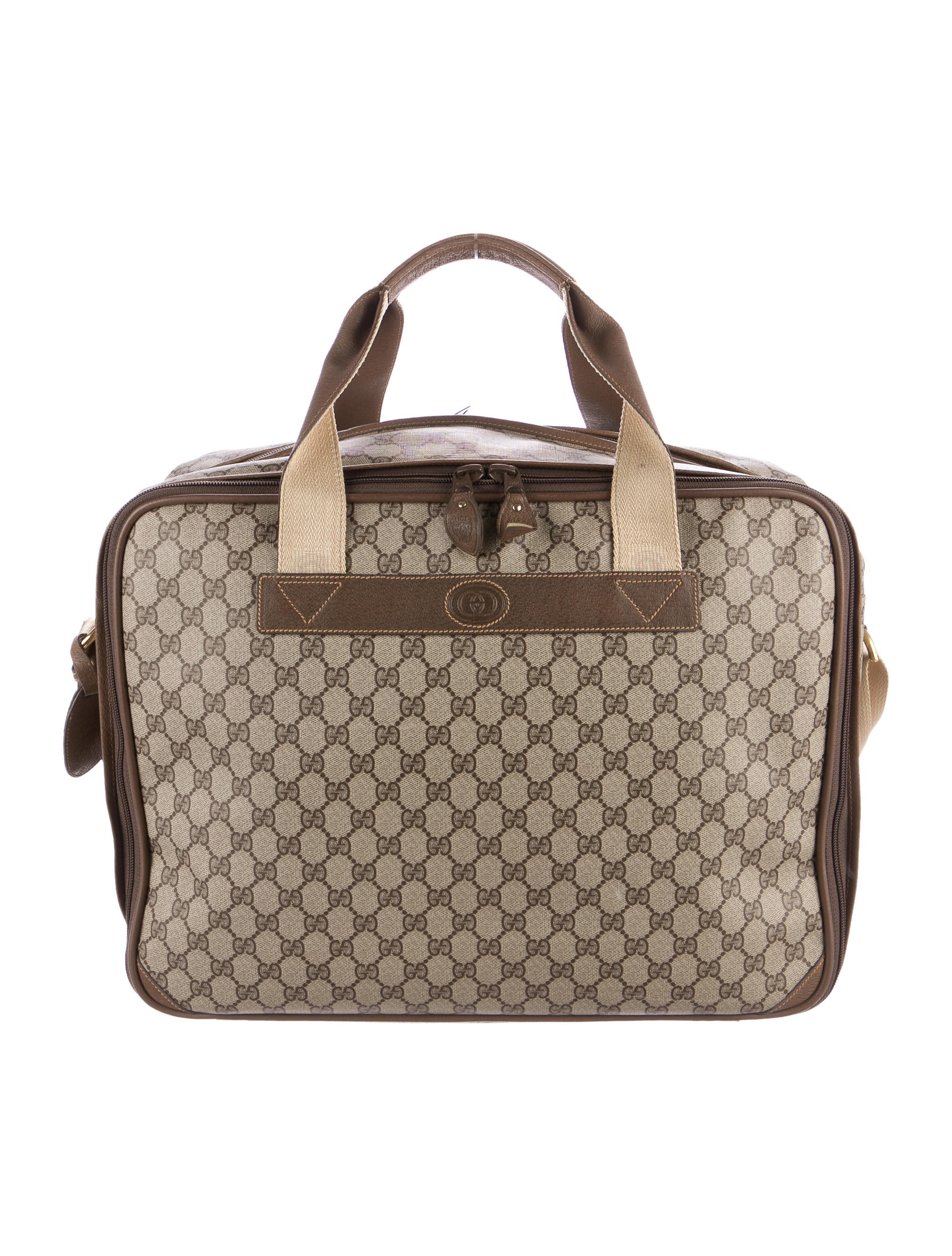 Gucci GG Plus CarryOn Luggage GUC161236 The RealReal