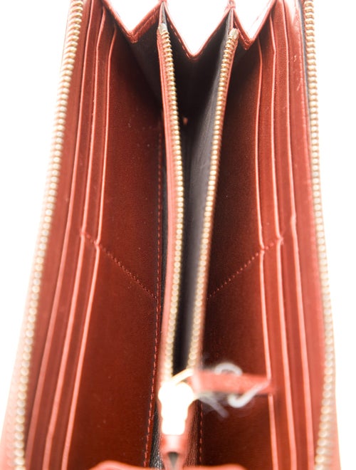 Gucci Patent Leather Continental Wallet