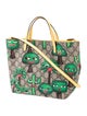 Gucci Kids' GG Supreme Smiling Plants Mini Tote