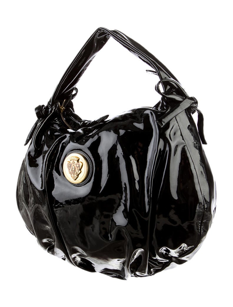 Gucci Patent Hobo