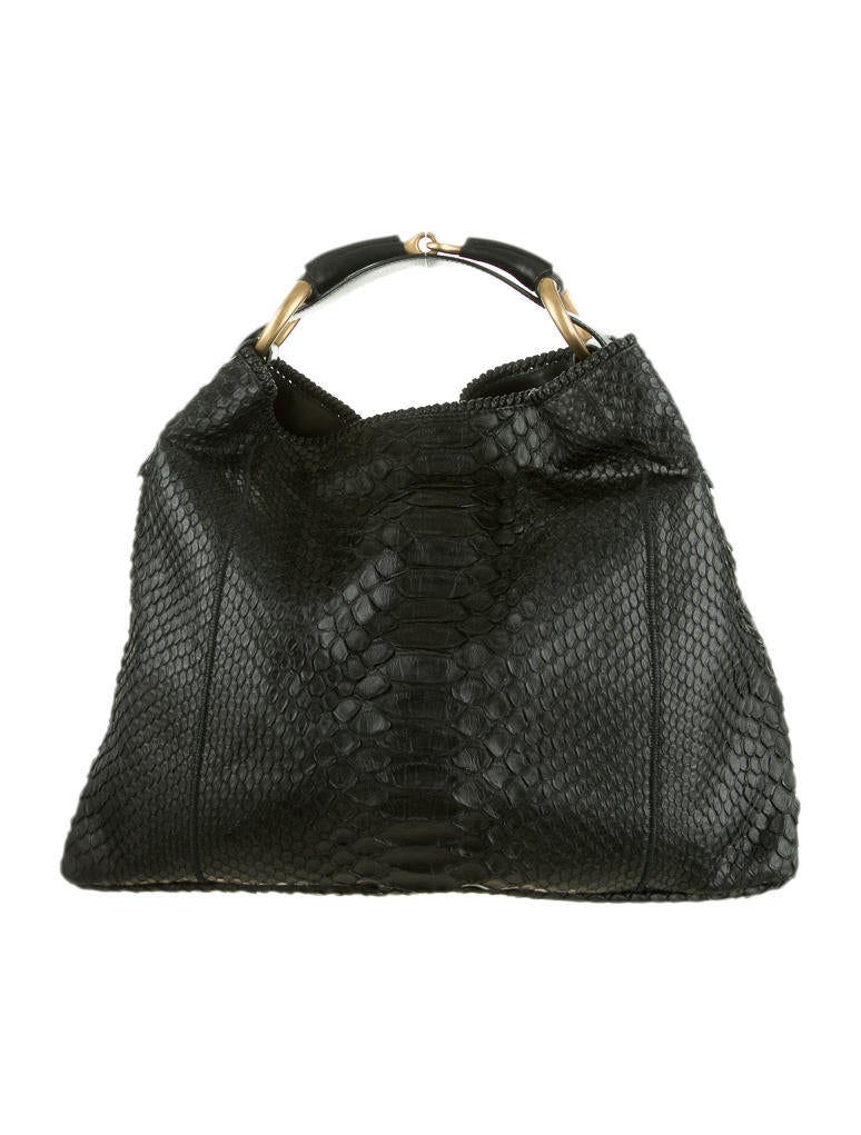 Gucci Python Handle Bag w/Tags