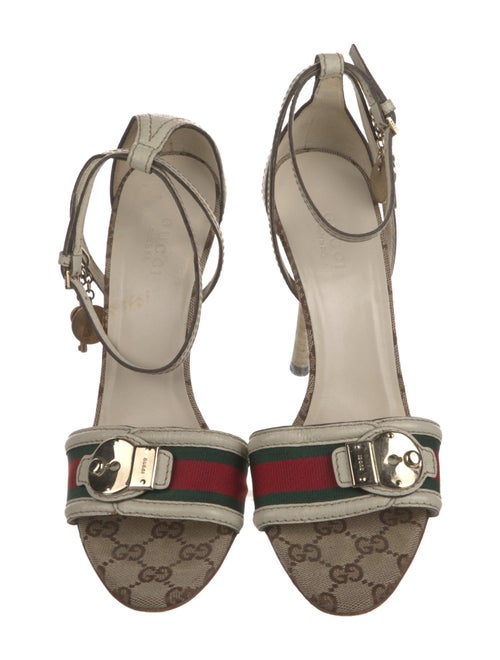 Gucci GG Canvas Canvas Sandals