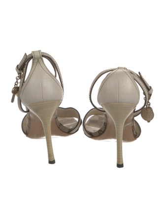 Gucci GG Canvas Canvas Sandals