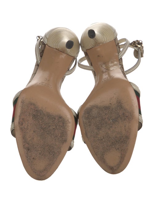 Gucci GG Canvas Canvas Sandals