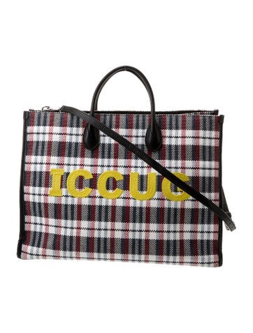 Gucci Totes Tweed Check "Iccug"