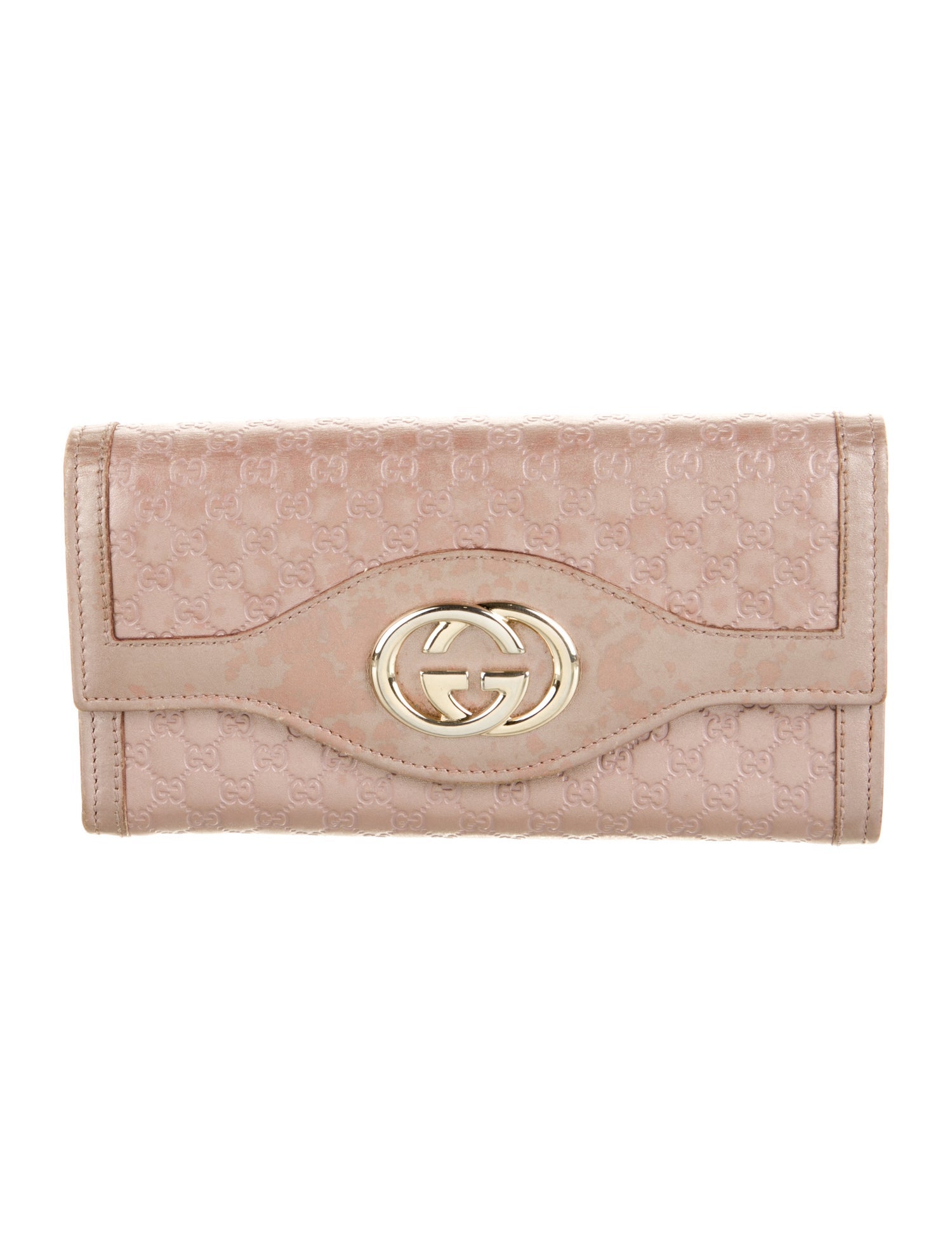Gucci Sukey Microguccissima Pattern Continental Wallet