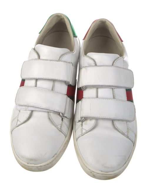 Gucci Leather Printed Sneakers