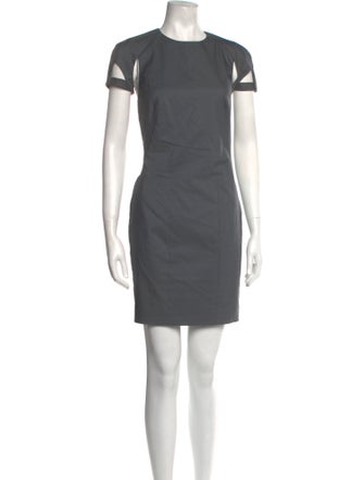 Gucci Crew Neck Mini Dress