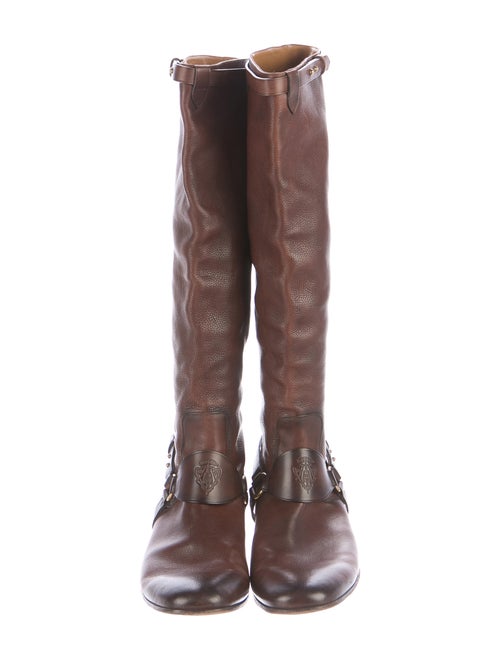 Gucci Hysteria Crest Harness Boots