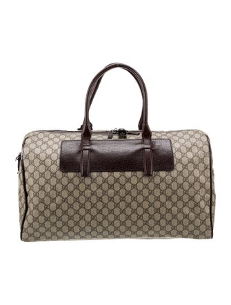 Gucci GG Supreme Weekender Bag