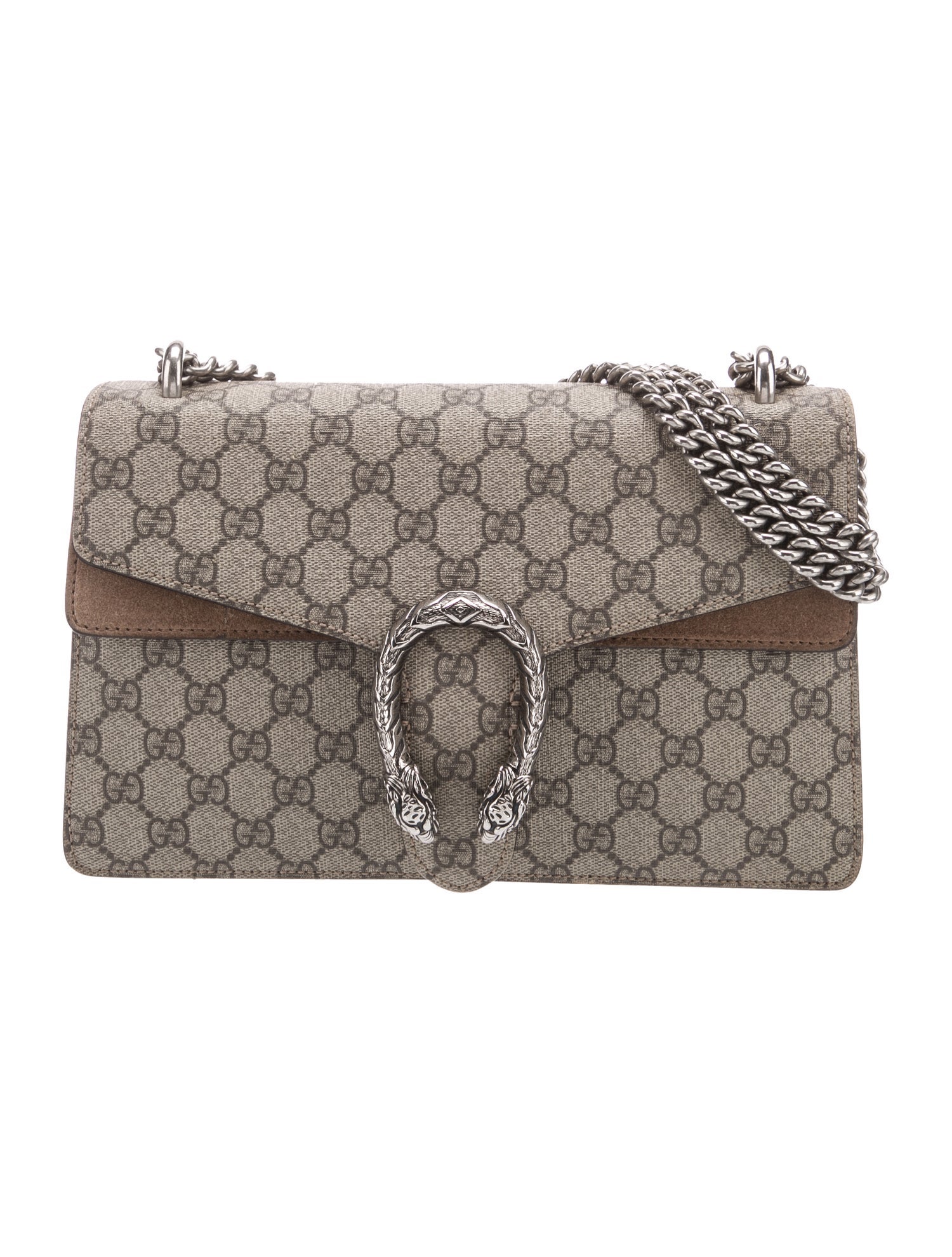 Gucci ChainLink Dionysus Brown Shoulder Bags, Handbags GUC1621904
